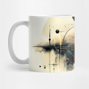 Moon Geometry: Celestial Bodies Mug